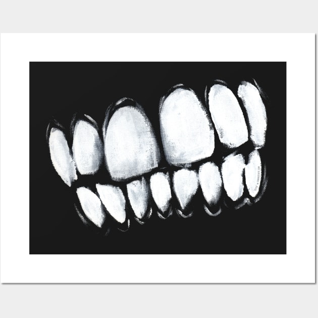 Teeth Wall Art by ConnieFaye